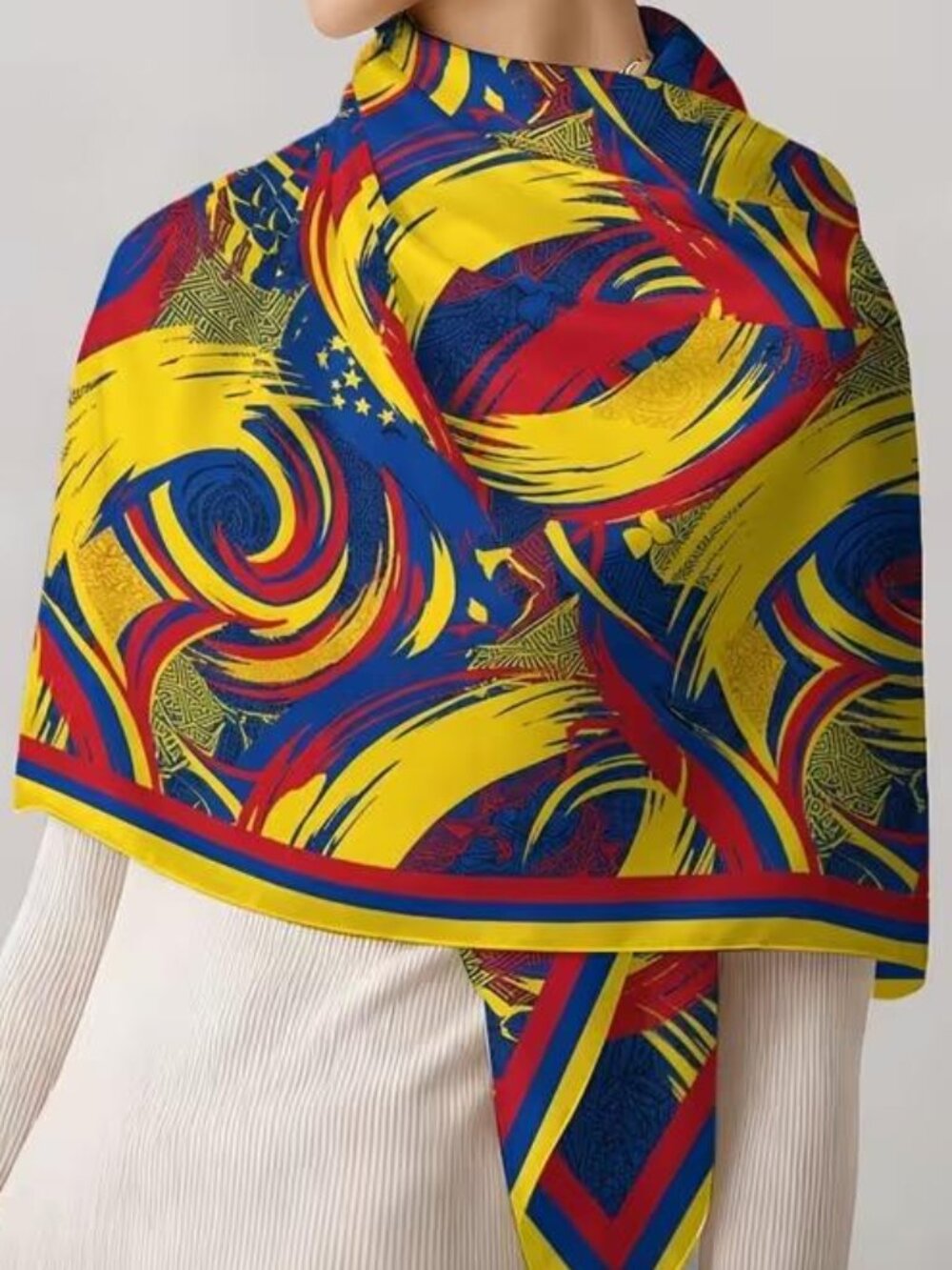 ABSTRACT ART SCARF